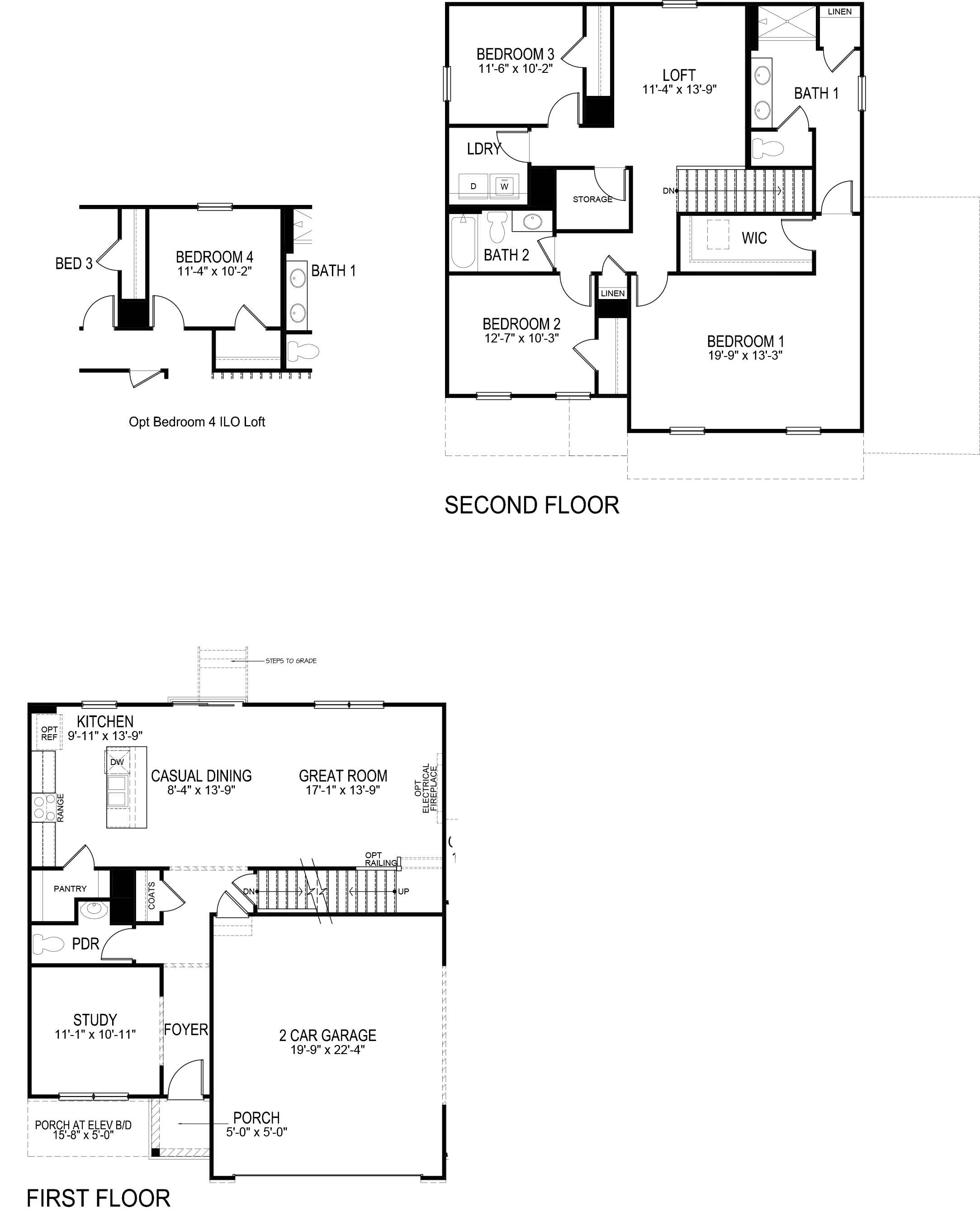 Pendleton slab floor plan
