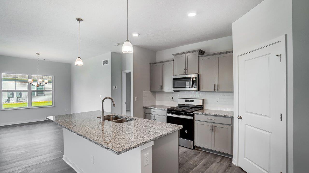 Bristol kitchen with white cabinets