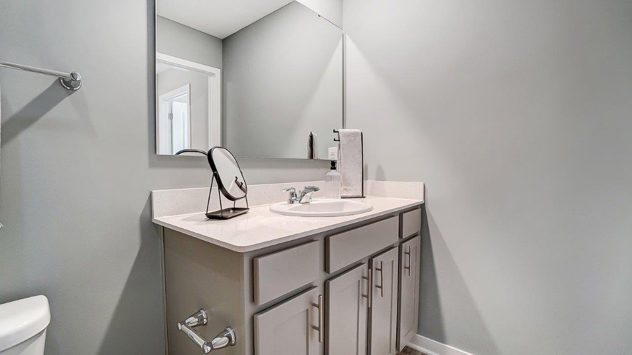 second full bath vanity
