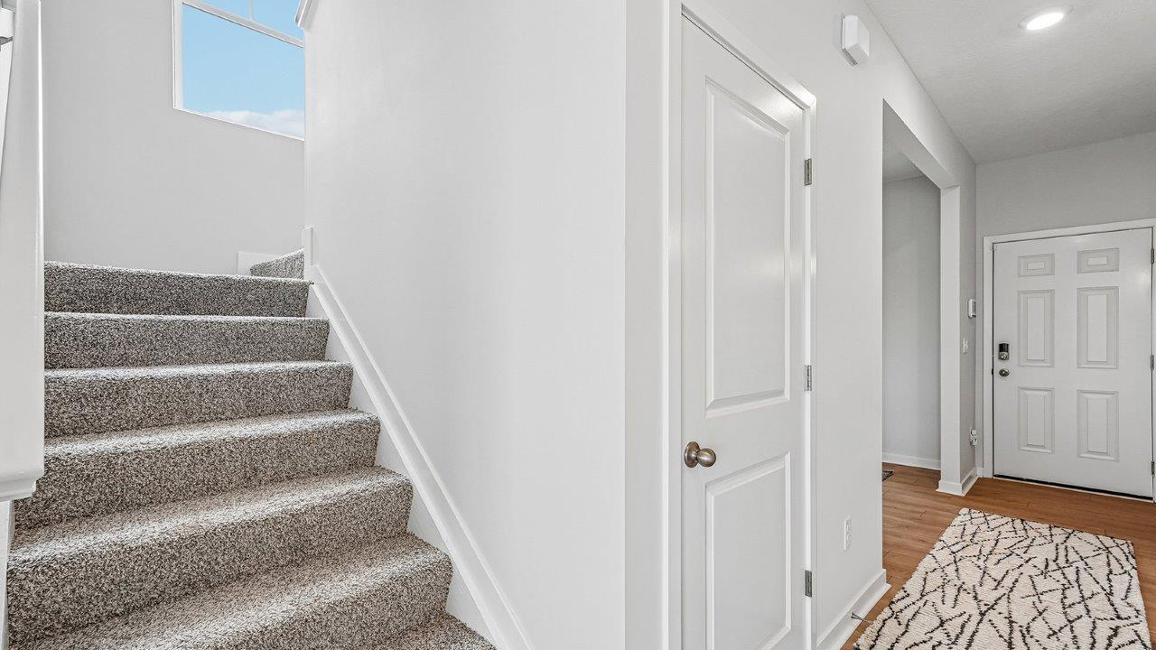 Bellamy foyer and staircase