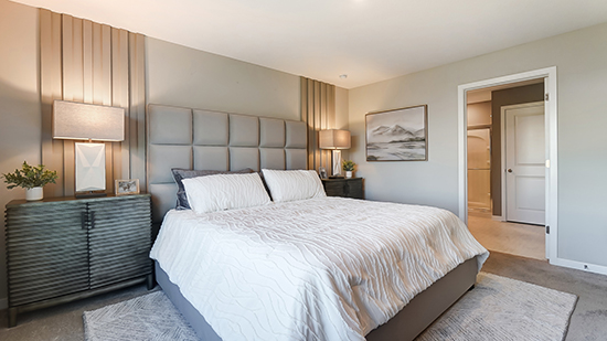 furnished primary bedroom and ensuite