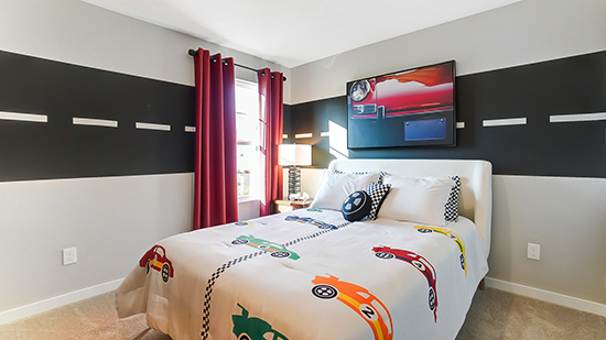 third bedroom with single window