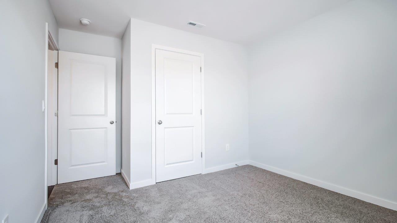 third bedroom entry and closet