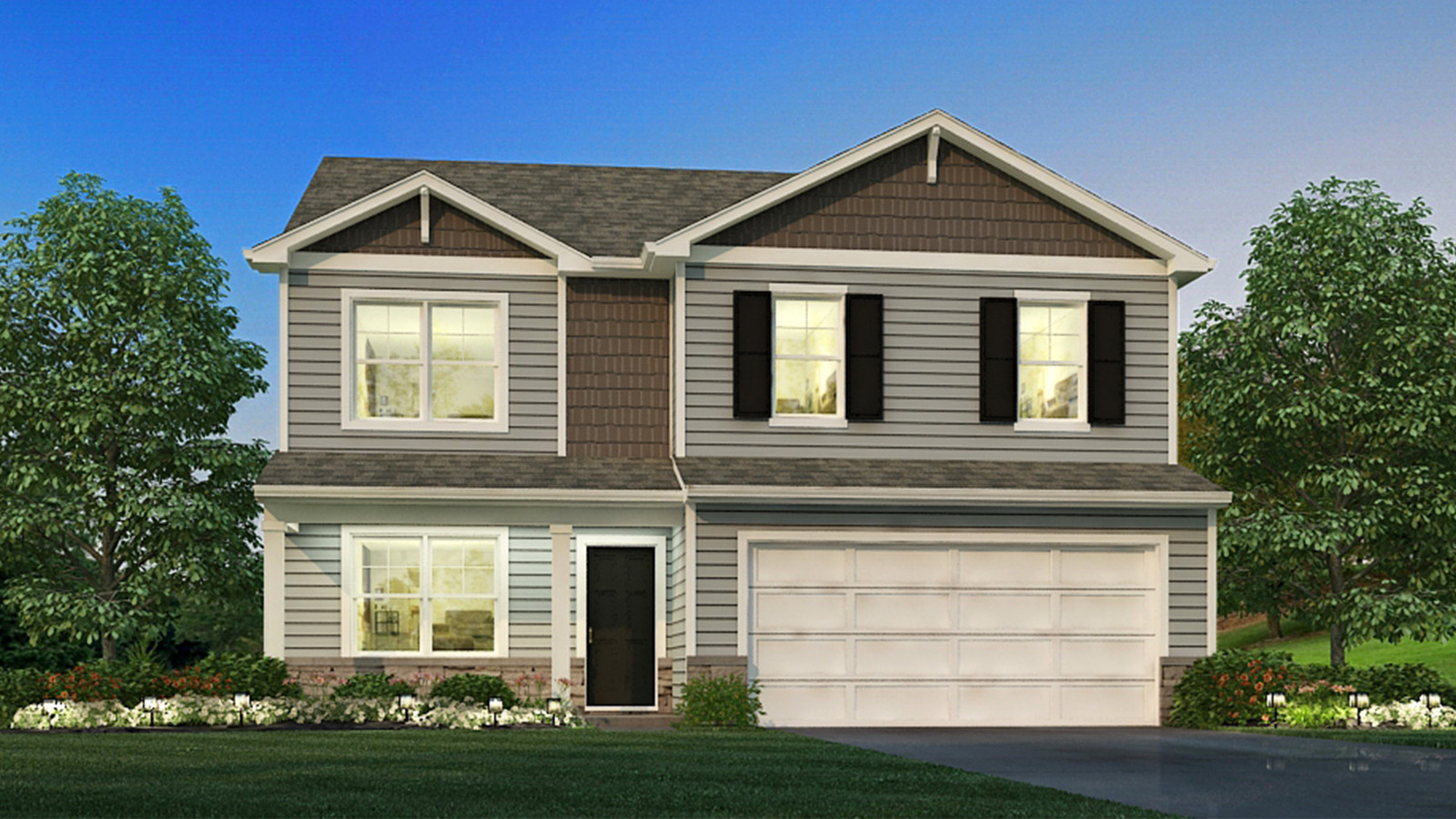 Pendleton Elevation B Rendering