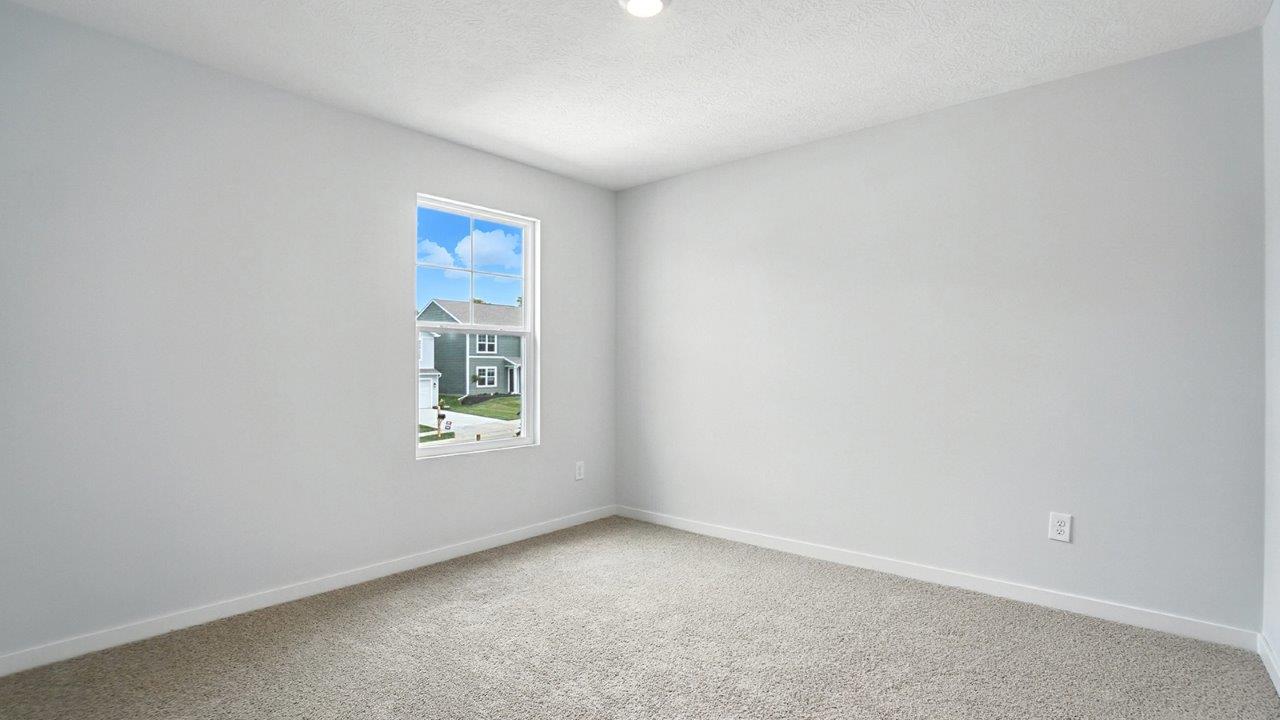 fourth bedroom with single window