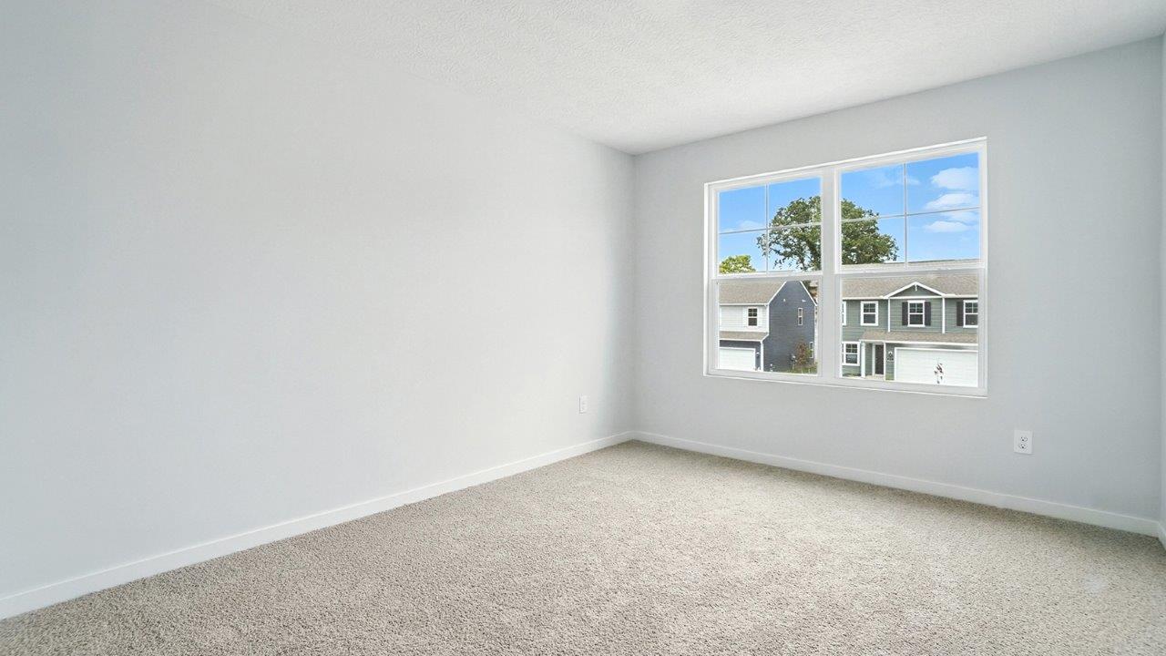 third bedroom with double window