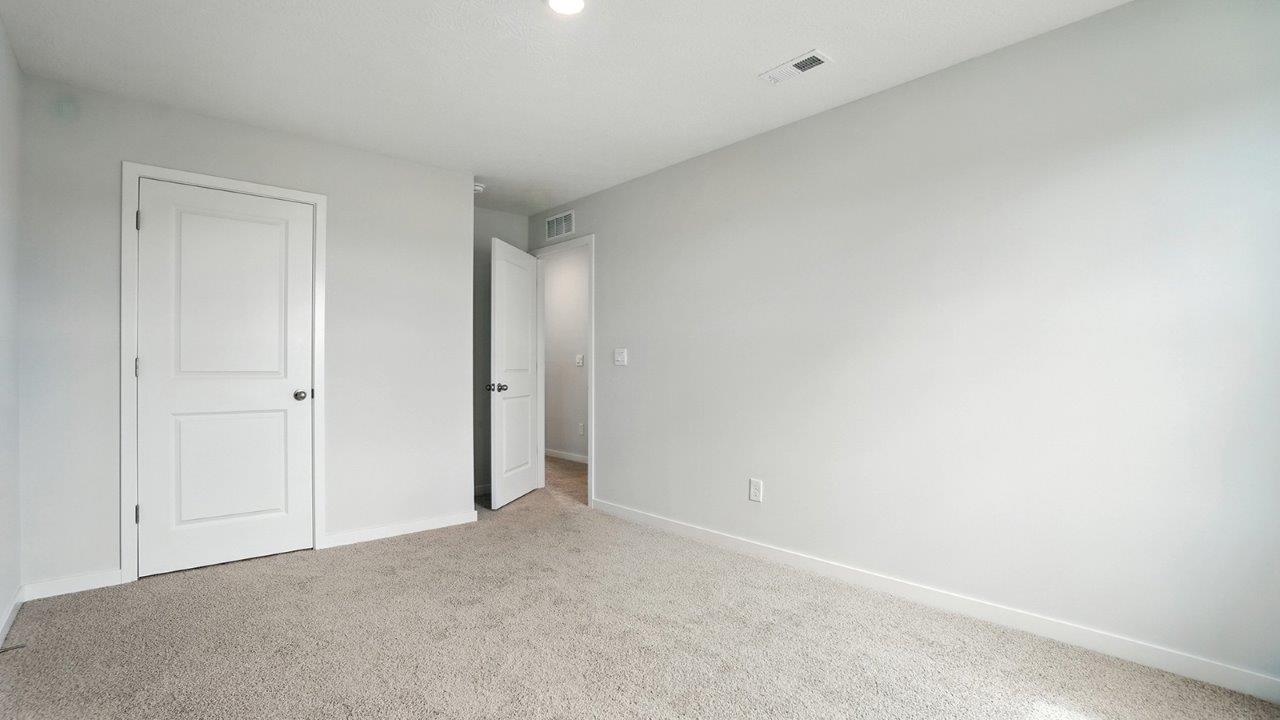 second bedroom closet and entry