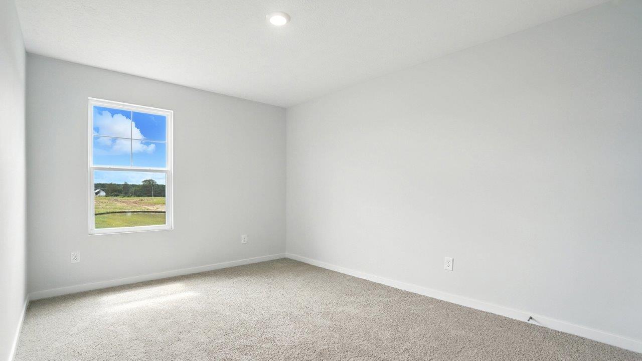 second bedroom with single window