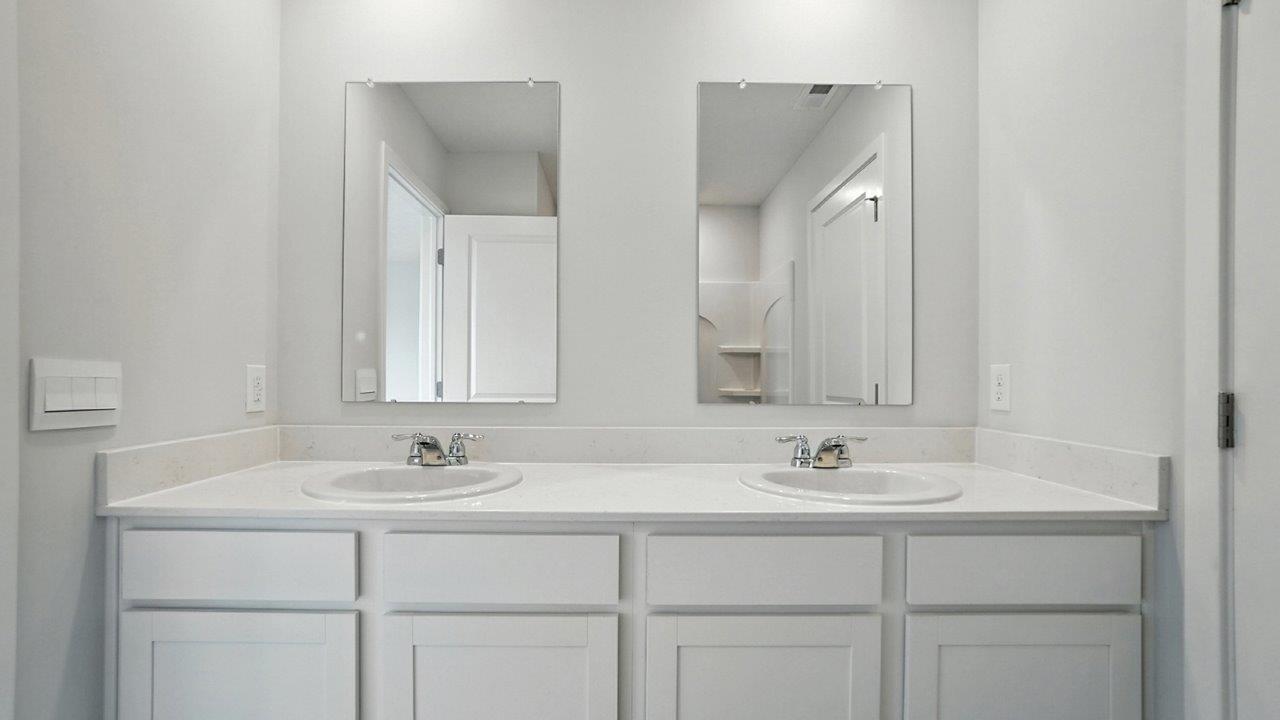 ensuite double vanity