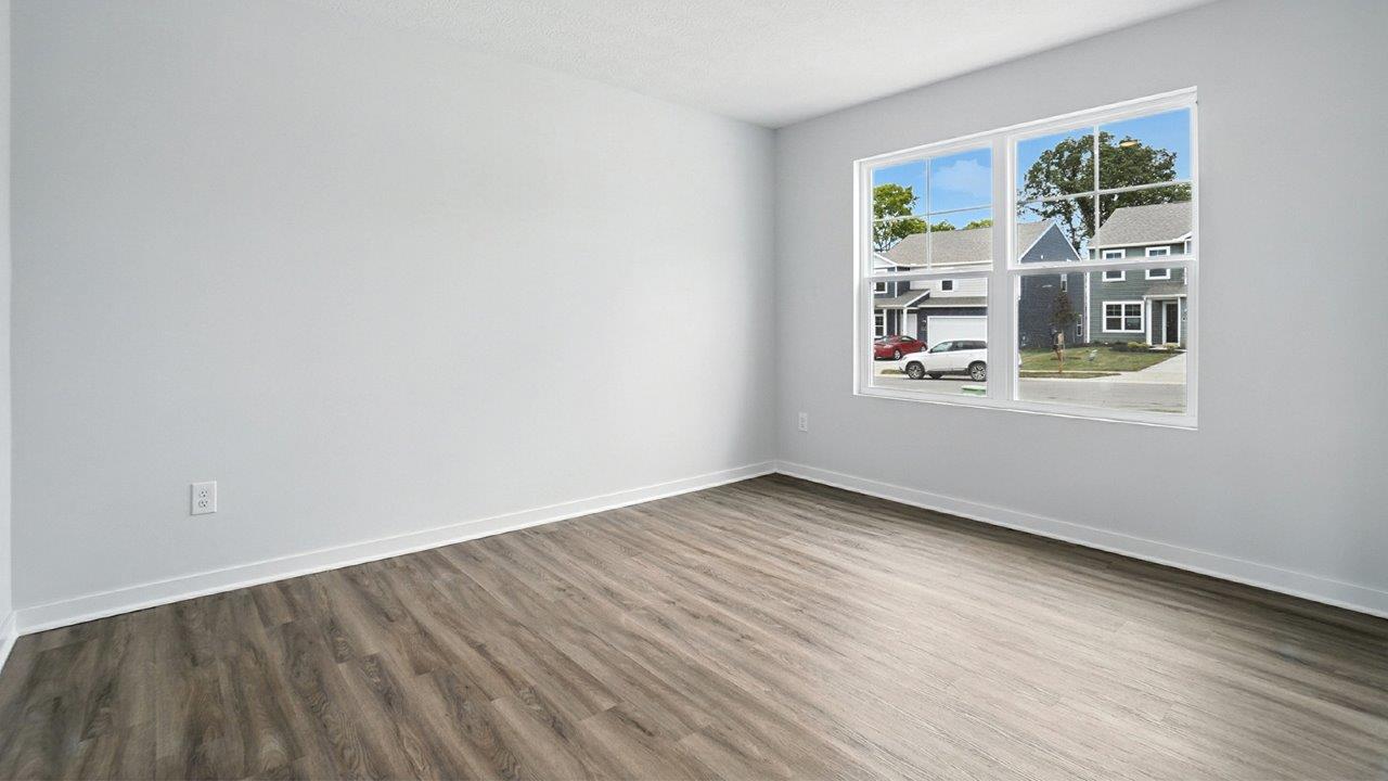 flex office space with double window