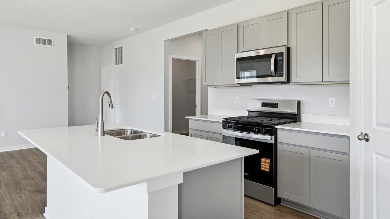 Harmony kitchen with white cabinets