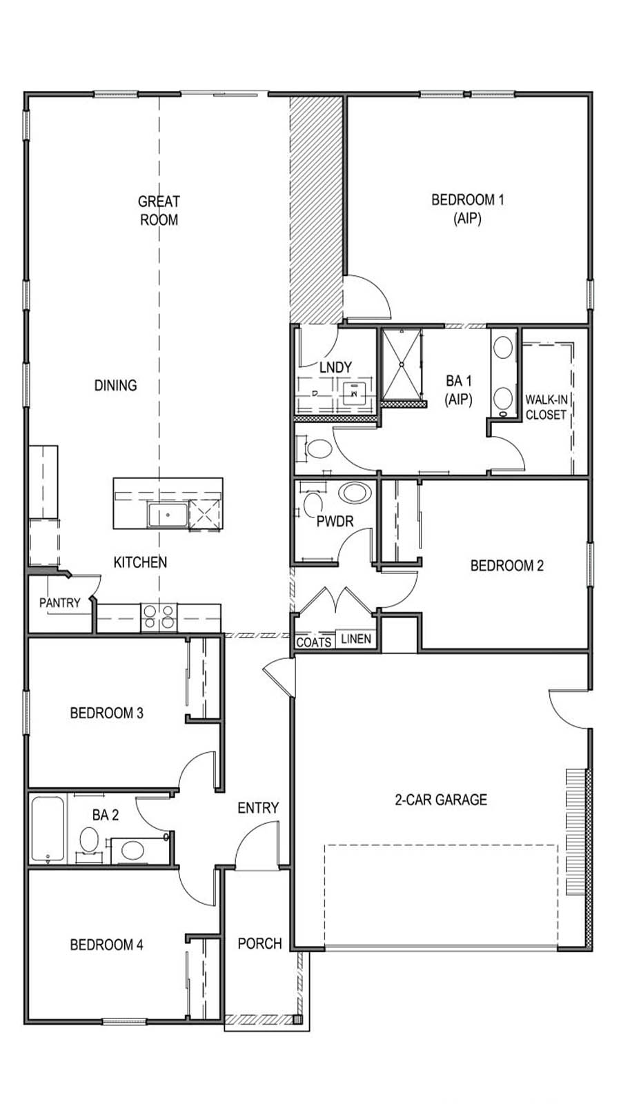Floor Plan Cali 1924