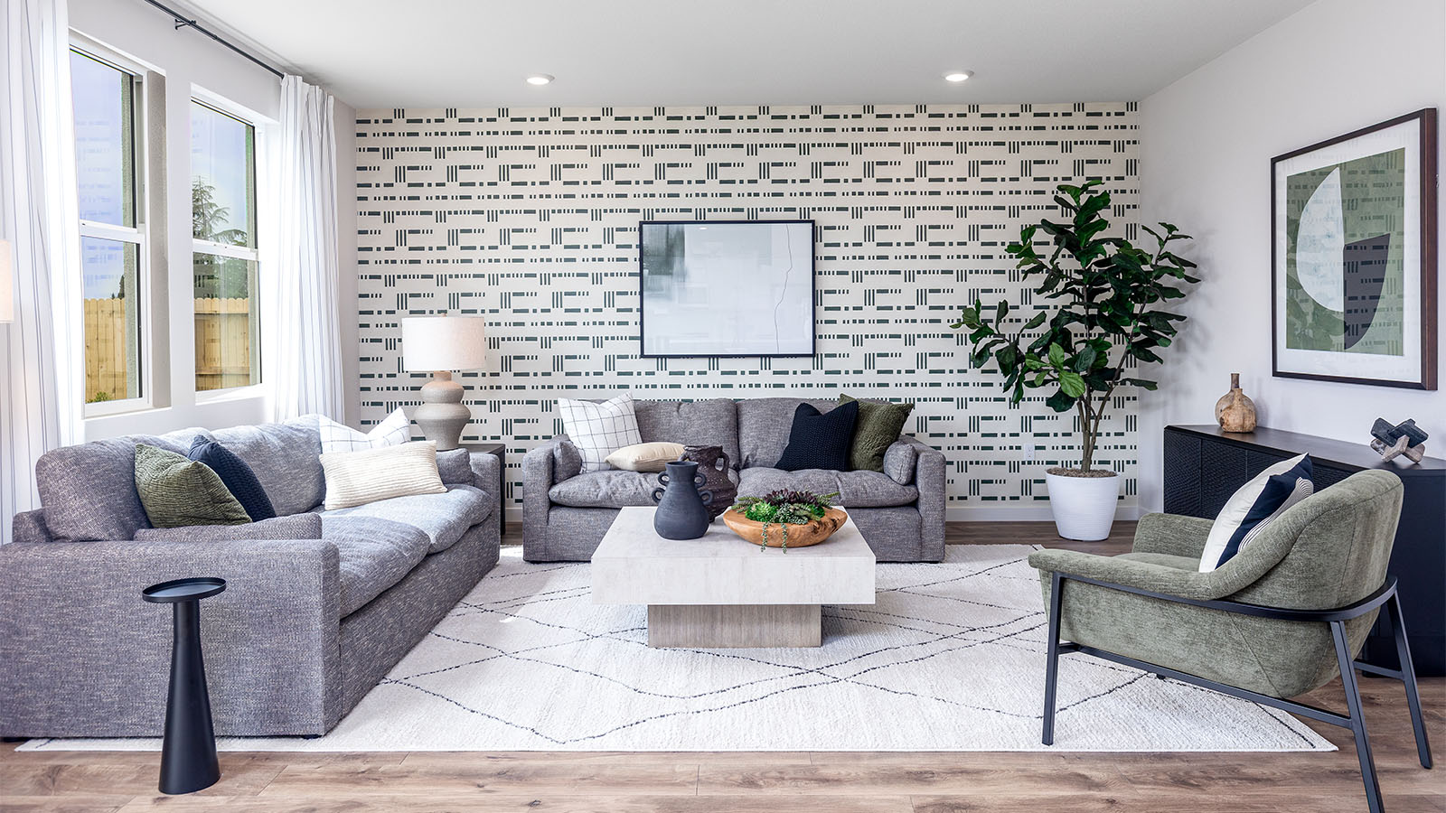 Montego Plan 2311 light filled living room