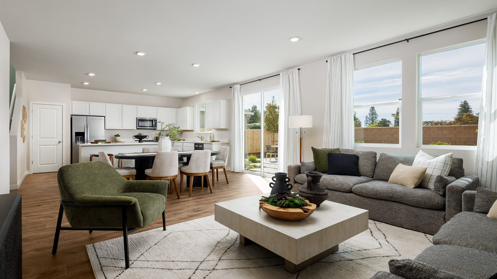 Montego Montara Plan 2311living room with natural light