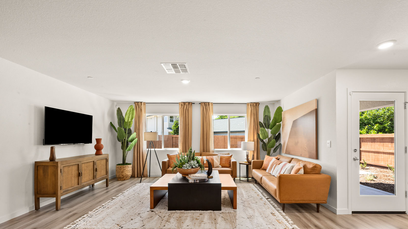 Harter Estates Plan 1501  Light Filled Livingroom