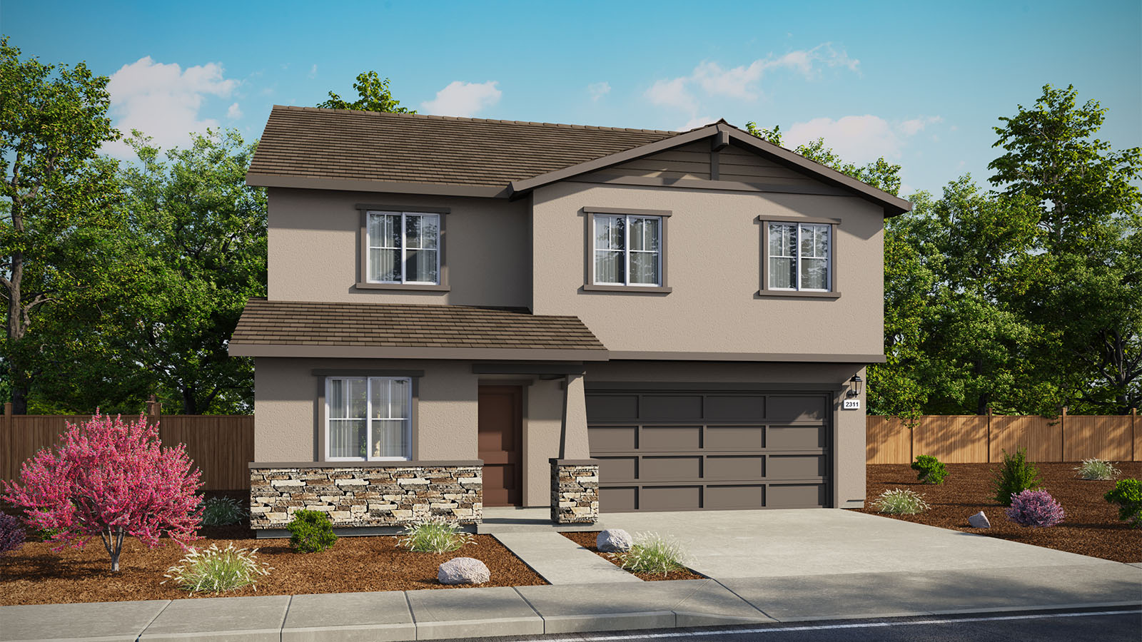 Harter Estates Plan 2311 Exterior Craftsman Elevation
