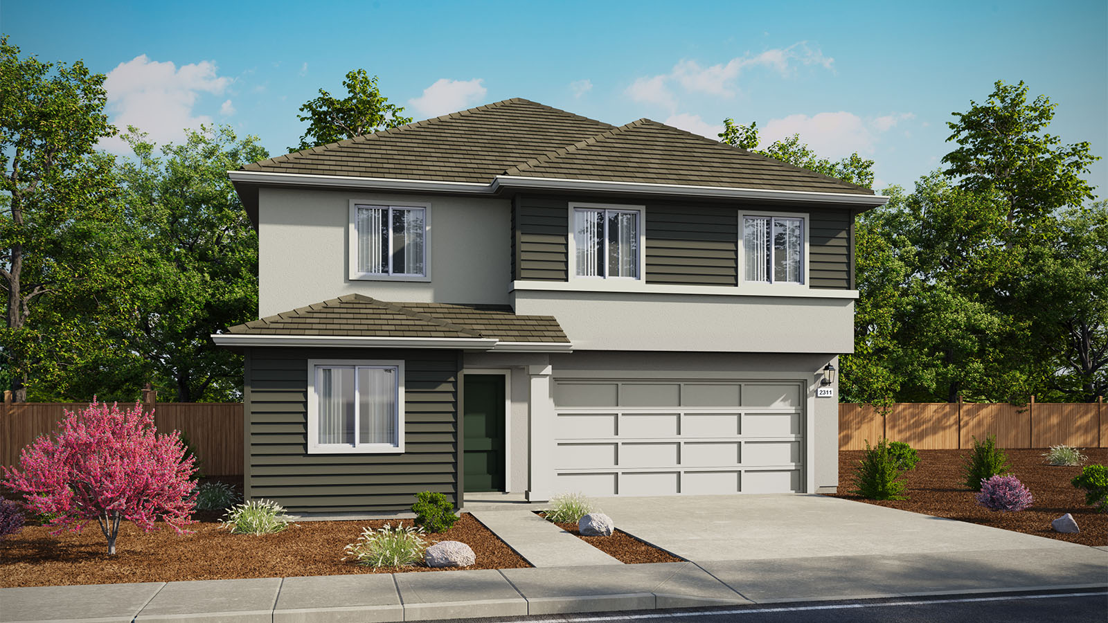 Harter Estates Plan 2311 Elevation Rendering