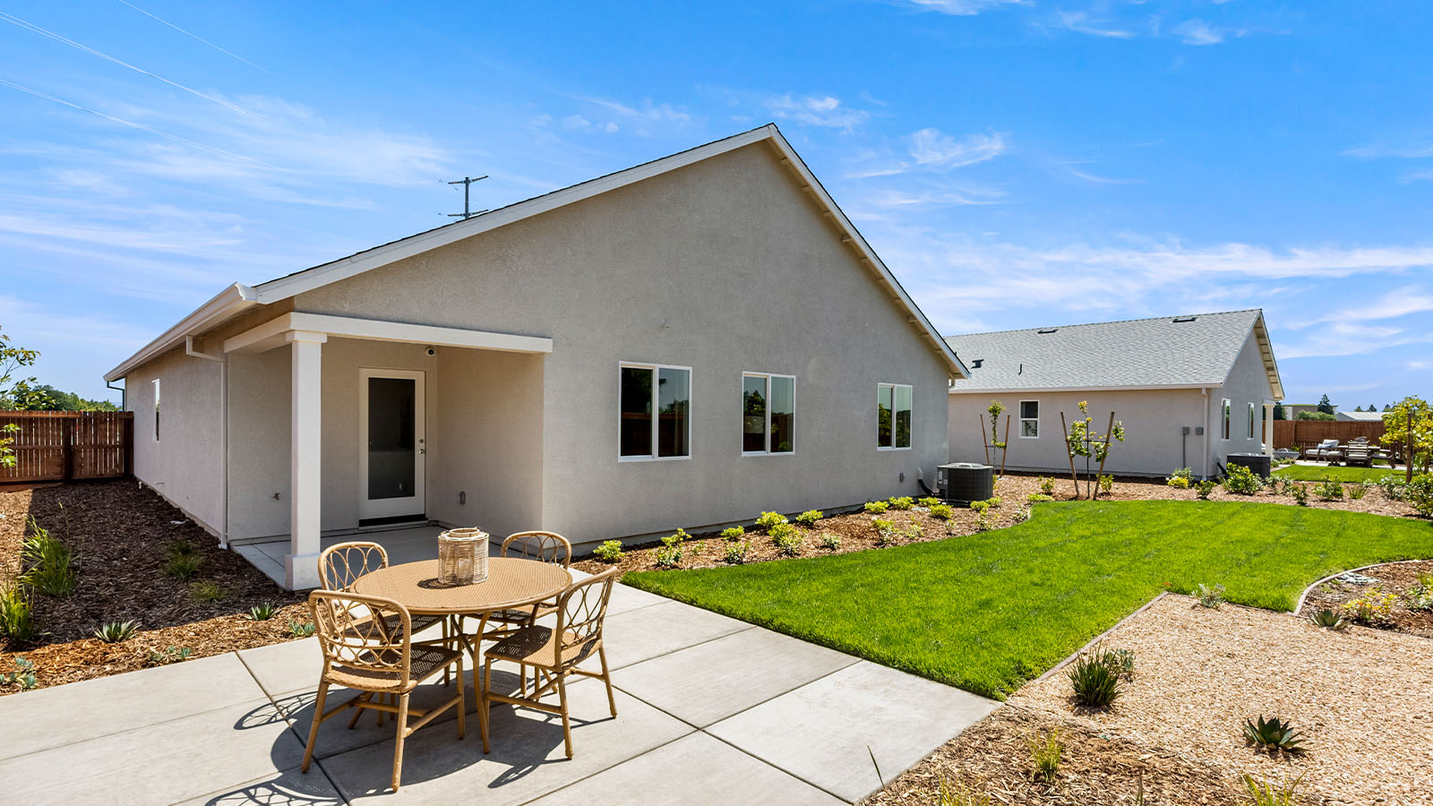 Harter Estates Plan 1501  Backyard