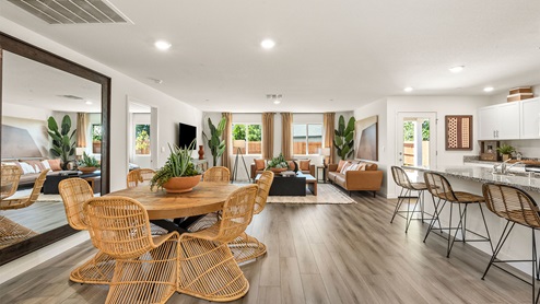 Harter Estates Plan 1825 Dining Area