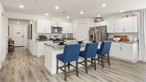 Harter Estates Plan 1825 Kitchen Island
