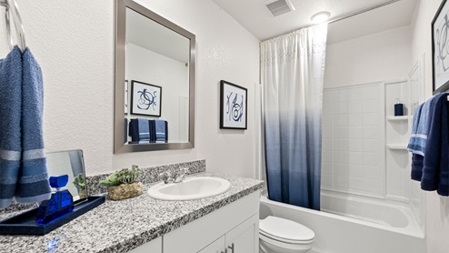 Harter Estates Plan 1825 Secondary Bathroom