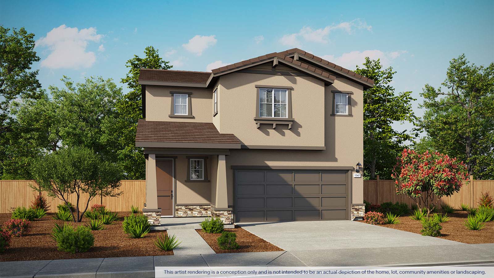 Jasper Muir Plan 1547 craftsman exterior elevation