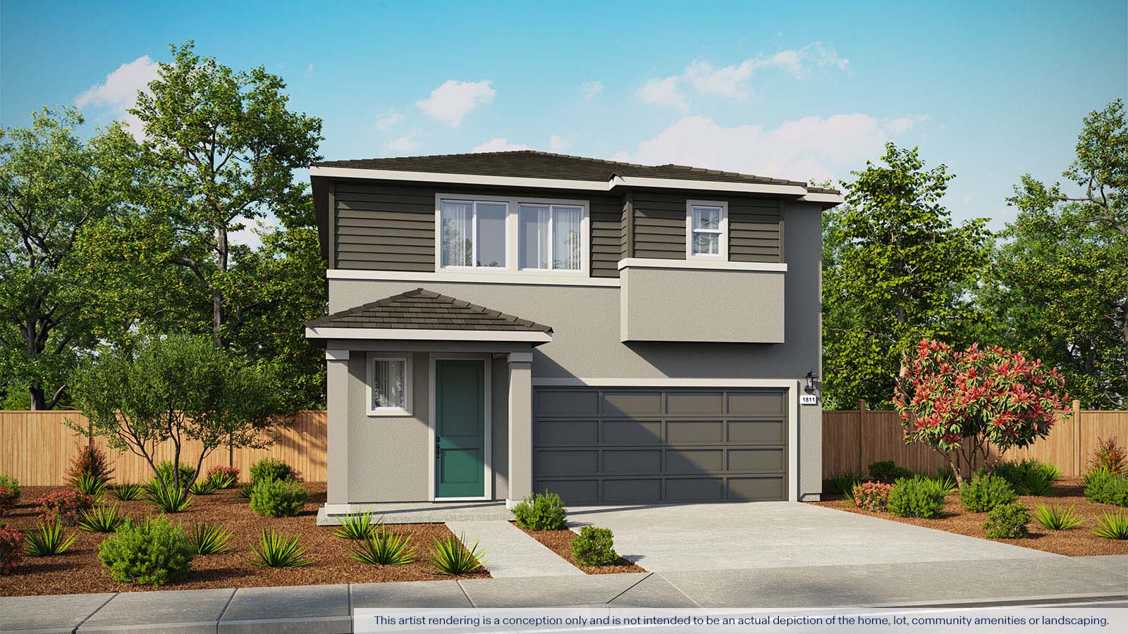 Jasper Plan 1811 Exterior West Coast Elevation