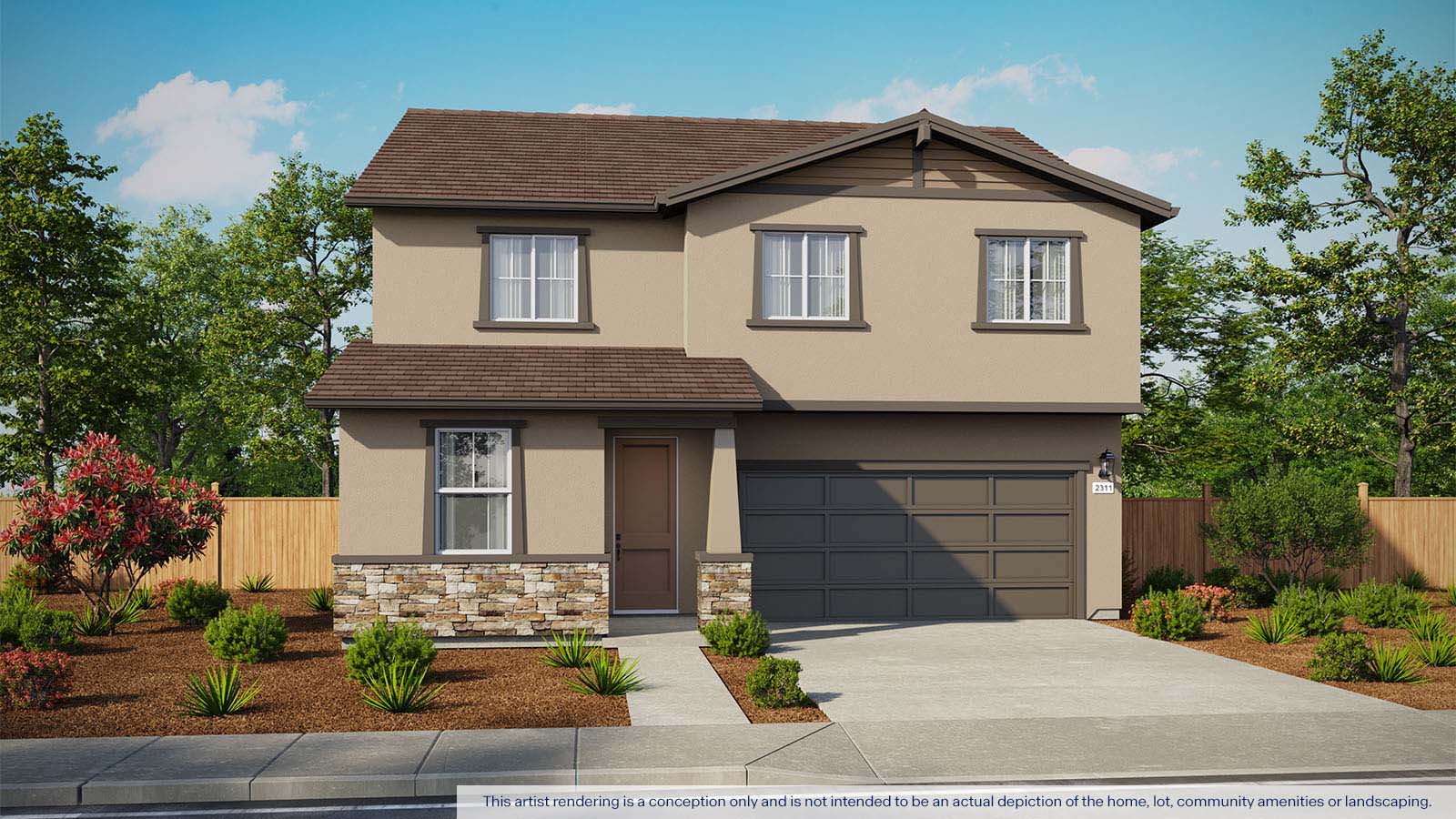 Jasper Plan 2311 exterior Craftsman Elevation