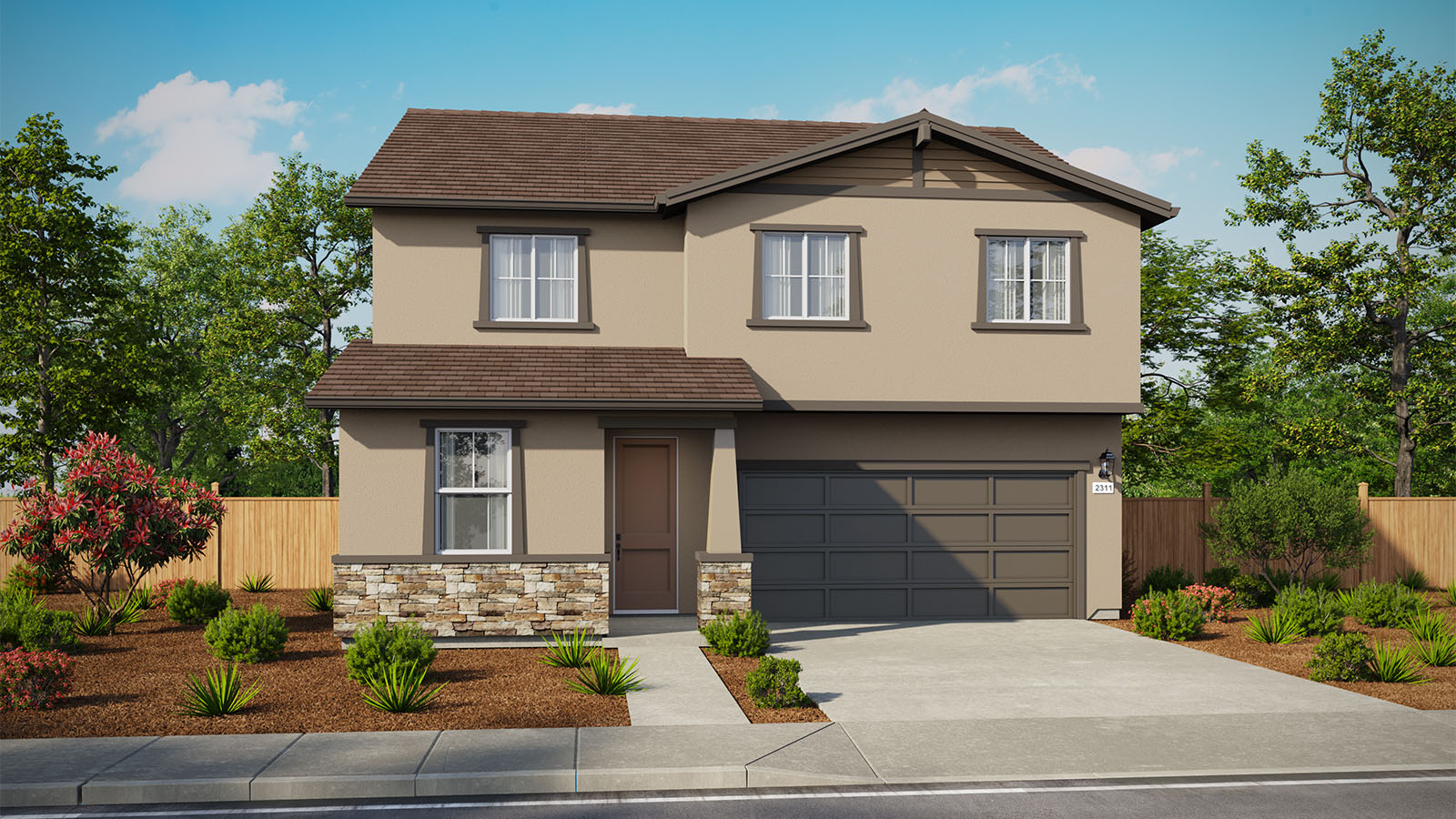 Jasper Plan 2311 Exterior Craftsman Elevation