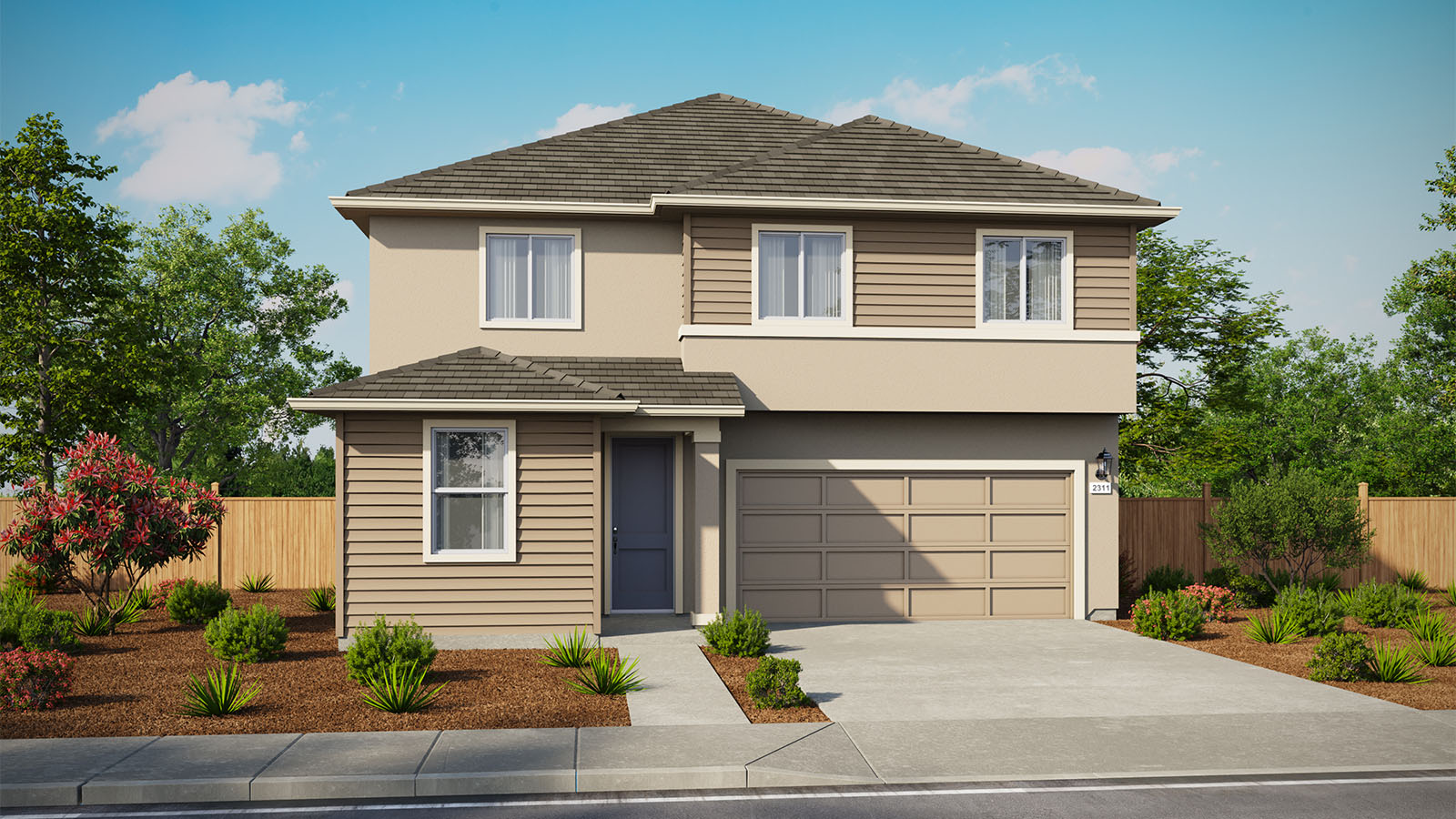 Jasper Plan 2311 Exterior West Coast Elevation