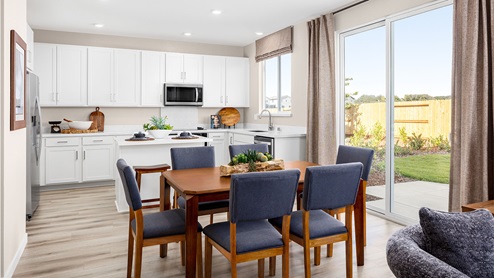 Dining Area and Kitchen