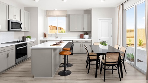 Kitchen and Dining Area