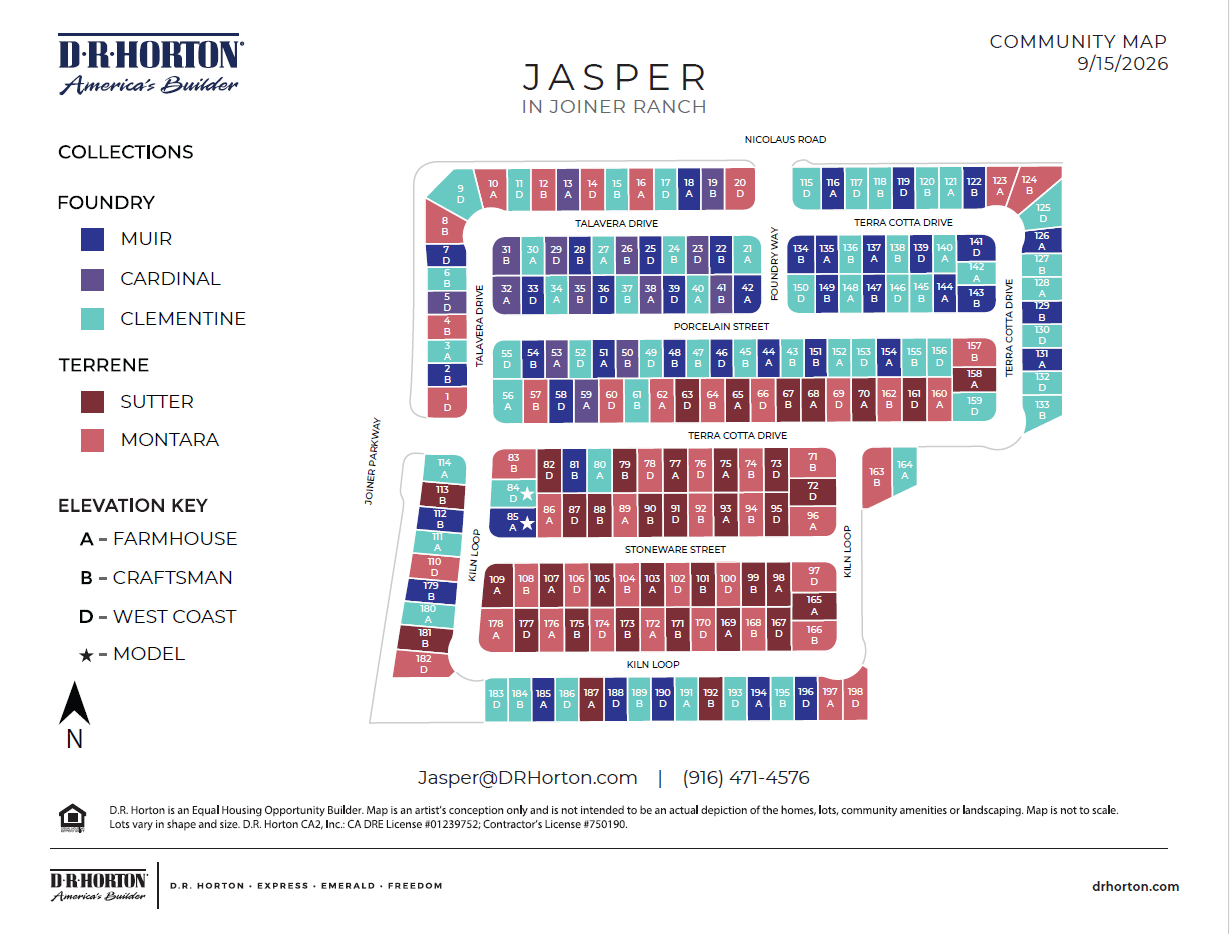 Static Lot Map