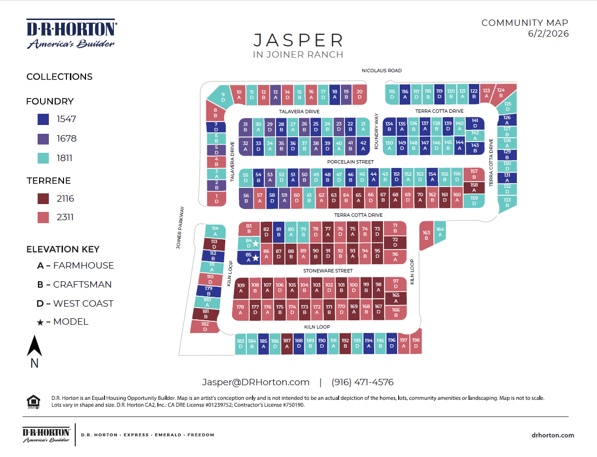 Static Lot Map