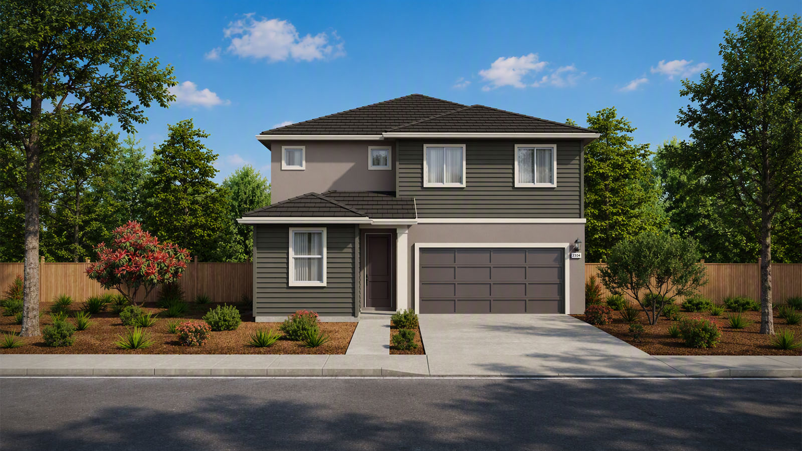 Kestrel Plan 2334 Exterior West Coast Elevation