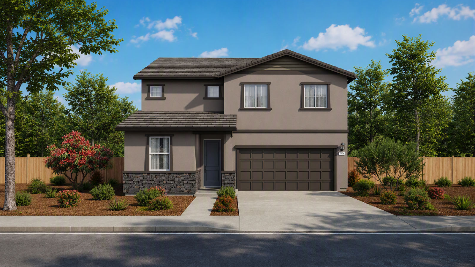 Kestrel Plan 2334 Exterior Craftsman Elevation