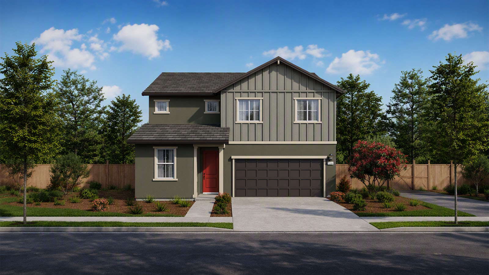 Kestrel Plan 2334 Exterior Farmhouse Elevation