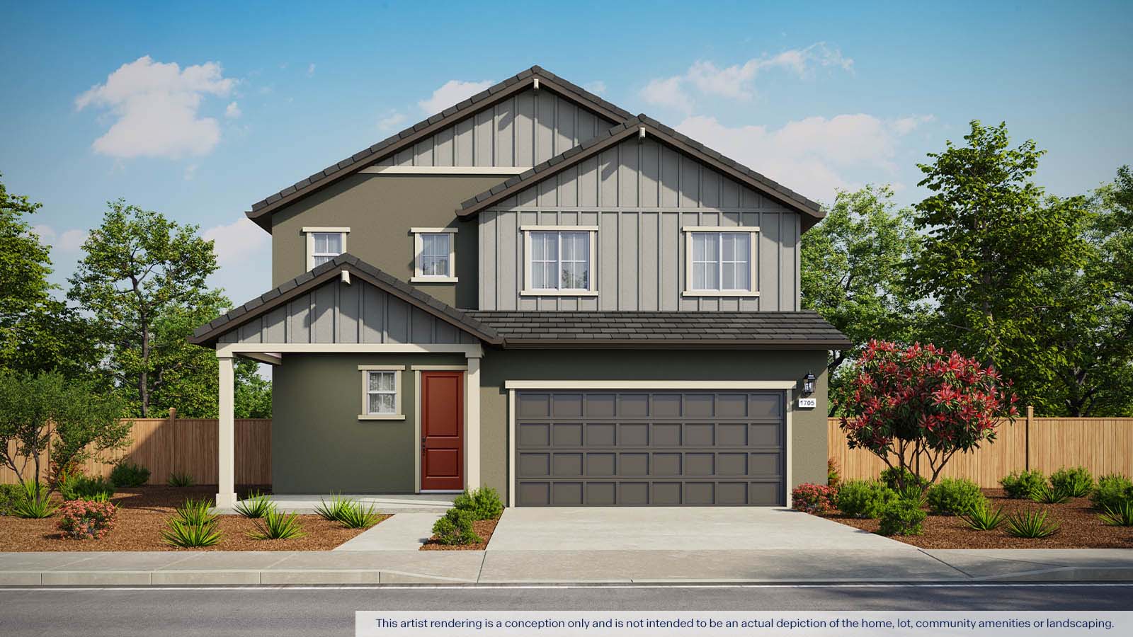 Kestrel Plan 1705 Exterior Farmhouse Elevation