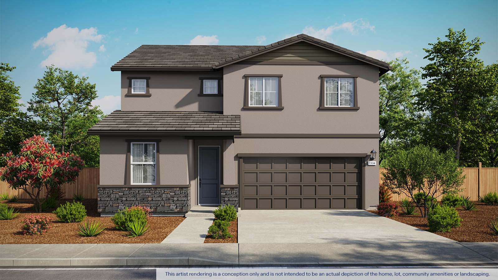 Kestrel Plan 2334 Exterior Craftsman Elevation