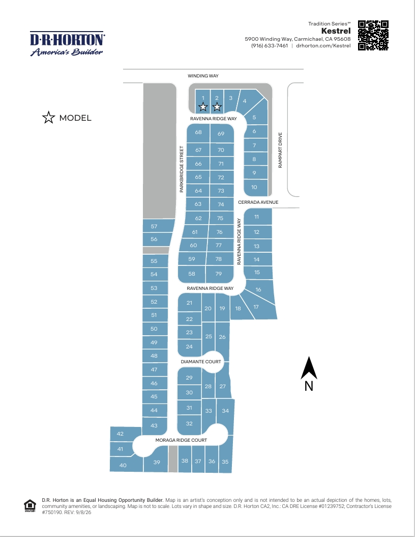 Static Lot Map