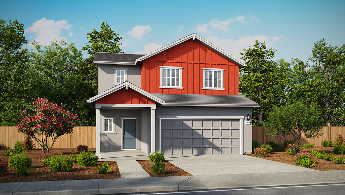 Floor Plan in Milazzo at Amoruso Ranch ROSEVILLE, CA D.R. Horton