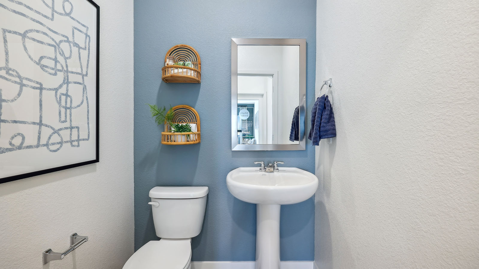 Aviara at Amoruso Ranch Plan 2617 Down Starus Half Bathroom