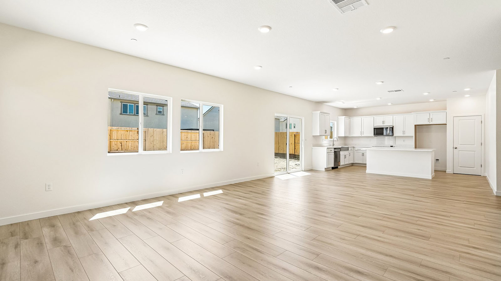 Aviara at Amoruso Ranch Plan 2617 light filled great room
