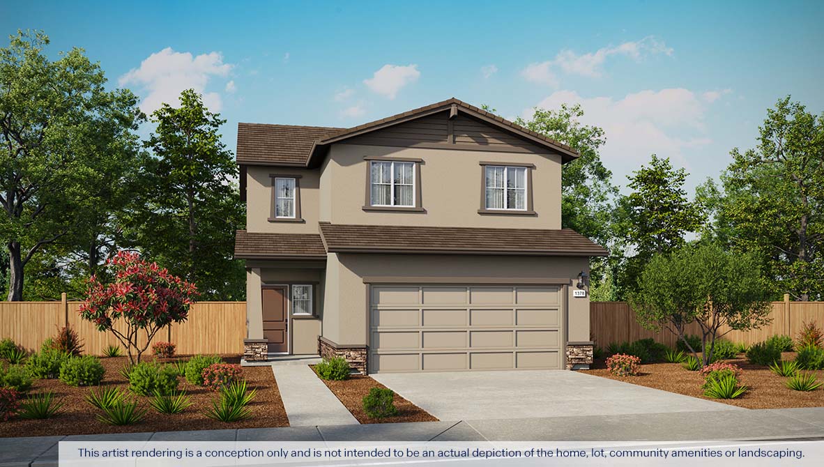 Milazzo at Amoruso Ranch Plan 1378 Exterior Craftsman Elevation