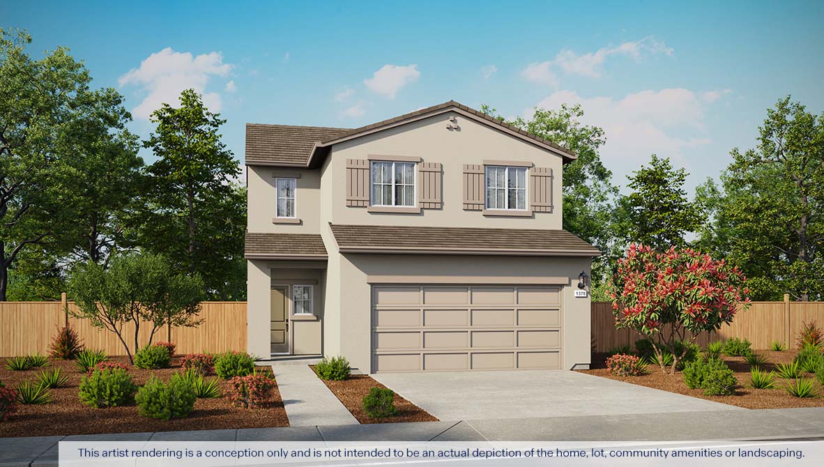 Milazzo at Amoruso Ranch Plan 1378 Exterior Craftsman Elevation