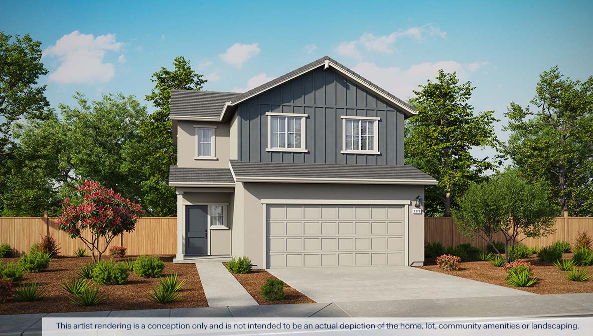 Milazzo at Amoruso Ranch Plan 1378 Exterior Craftsman Elevation