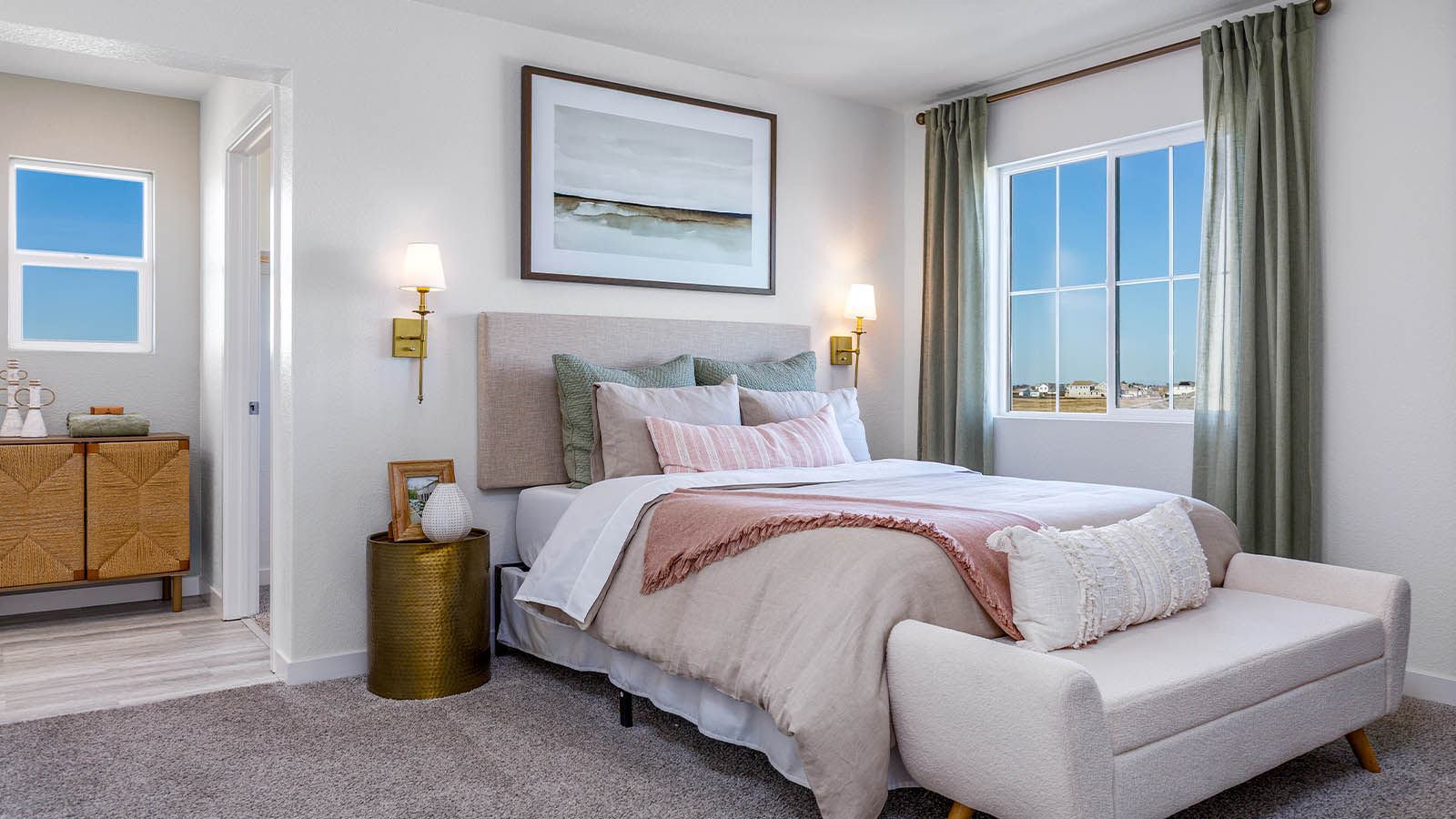 Milazzo at Amoruso Ranch Plan 1547  spacious primary suite