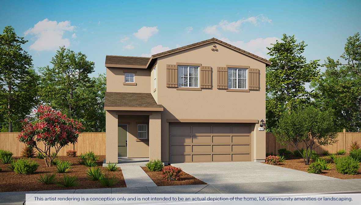 Milazzo at Amoruso ranch Cardinal Plan 1678 exterior mission elevation