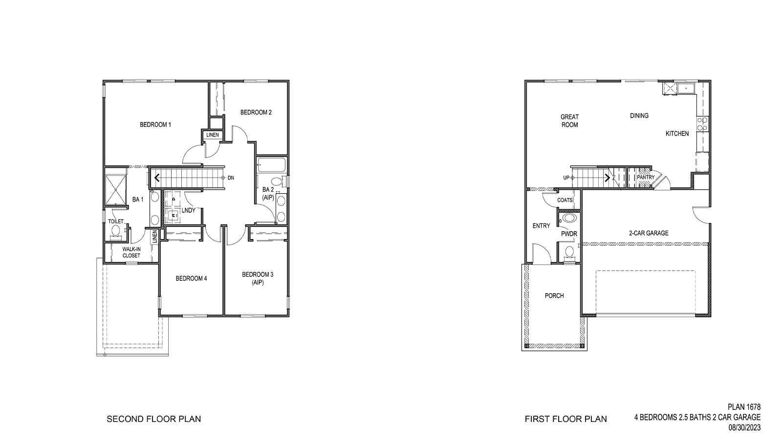 Floor Plan in Milazzo at Amoruso Ranch ROSEVILLE, CA D.R. Horton