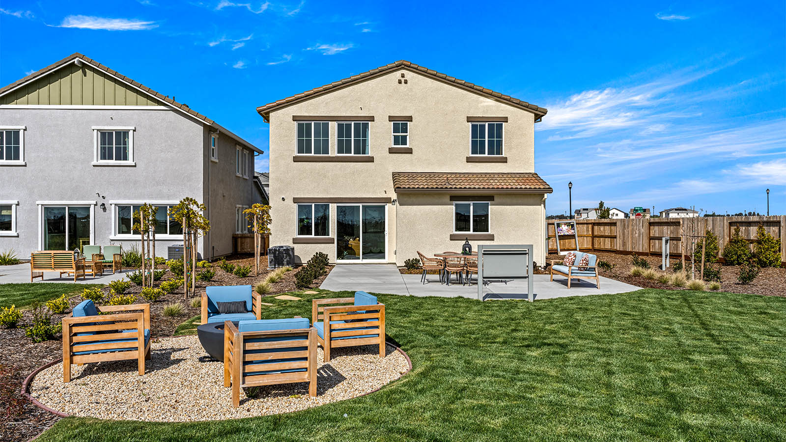 Milazzo at Amoruso Ranch Plan 1874  Backyard